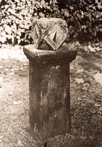 Germany Bad Meinberg Antique Sundial old Press Photo 1930's