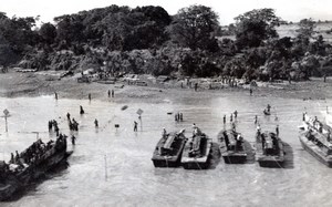 WWII Burma Campaign Sittwe Capture of Akyab old Photo 1945