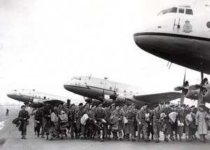 Wiltshire RAF Lyneham 19th Infantry Brigade Egypt old Photo 1951