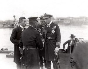 Japan Kagoshima Prince of Wales Admiral Togo old Press Photo 1922