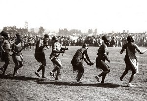 South Africa Pietermaritzburg Prince of Wales Visit Native Women old Photo 1920s