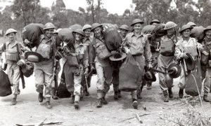 Papua New Guinea? Australian Troops RAAF old Press Photo 1943