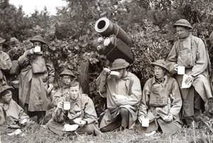 Near Alton British Artillery Exercises Thames Valley Howitzer Press Photo 1939