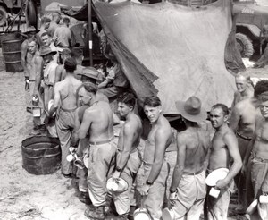 Philippines WWII Leyte Island Australian Troops RAAF old Press Photo 1944