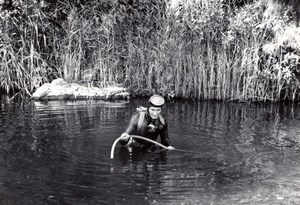 Australia near Avalon NSW? Underwater Gold Mining Diving old Photo 1960's