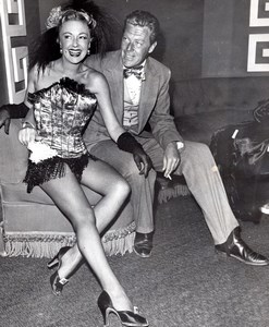 Actress Virginia Field & Husband Actor Willard Parker old Photo circa 1950