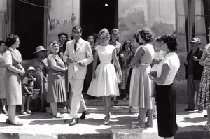 La Londe-les-Maures Roger Vadim Annette Stroyberg Wedding old Photo 1958