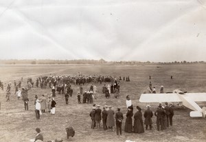 Aviation Brindejonc des Moulinais Morane Saulnier old Photo June 1913