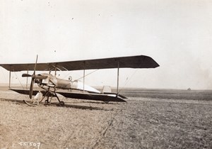 Reims French Military Aviation Breguet Biplane Henri Bregi? Branger Photo 1911