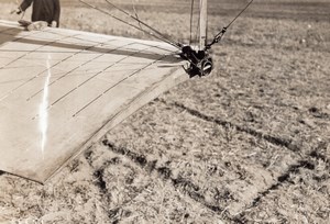 Aviation Breguet Biplane Wing Fuselage Hinge old Branger Photo 1911