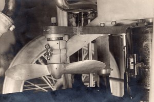 Propeller Motor Boat Engine? Old Meurisse Photo 1910's
