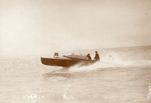 Monaco Socram 71 Motor Boat Speed Racing old Meurisse Photo 1913