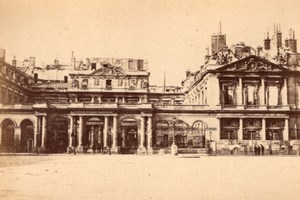 La Commune de Paris Palais Royal Palace old Loubere Photo 1871