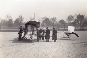 France Issy-les-Moulineaux? Aviation Paumier Biplan? Old Photo 1912