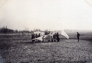 France Issy-les-Moulineaux Aviation La Fregate Monoplane old Photo 1910