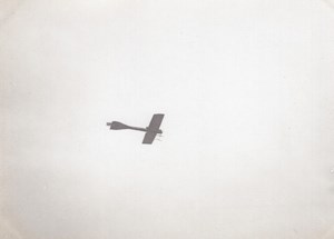 France Aviation Antoinette Monoplane in Flight old Photo circa 1910