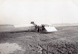 France Aviation Liore Monoplane old Photo March 1910