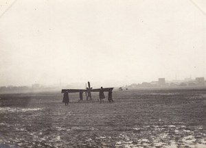 France Aviation Kauffmann Monoplane old Photo circa 1909