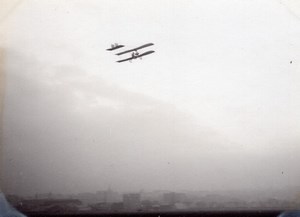 France Aviation Robert Henri Grandseigne? On Caudron old Photo circa 1910