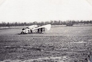 France Aviation La Fregate Monoplane De Lesseps old Photo circa 1910