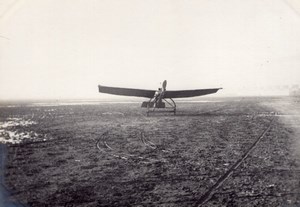 France Aviation Raoul Vendome Monoplane Airfield old Photo circa 1910