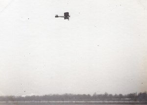 France Aviation Monoplane in Flight old Photo circa 1910