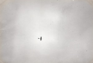 France Aviation Antoinette ? Monoplane in Flight old Photo circa 1910