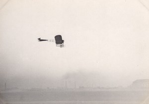 France Issy? Aviation Vinet Monoplane in Flight old Photo circa 1910
