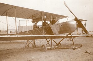 France Aviation Astra Biplane Rene Labouret old Rol Photo 1912