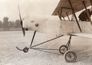 France Aviation Zodiac Biplane Labouchere? old Branger Photo 1911