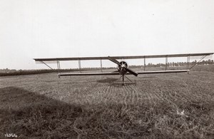 France Aviation Zodiac Monoplane front view old Meurisse Photo 1911