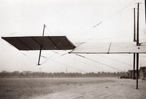 France Aviation Theodoresco Lecocq Rossi Monoplane Wing old Photo 1911