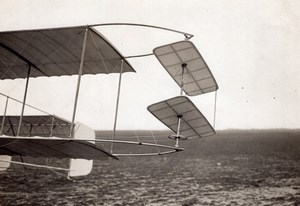 France Aviation Bronislawski Biplane old Rol Photo 1911