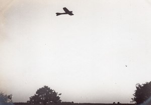 France Buc Aviation REP Monoplane in Flight old Photo 1910