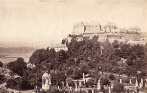 Scotland Stirling Castle from the Tower old James Valentine Photo 1880