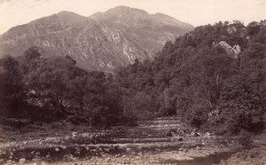 Scotland Trossachs and Ben Venue old James Valentine Photo 1880