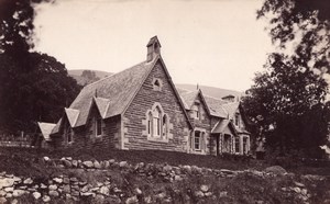 Scotland Balquhidder School House old James Valentine Photo 1880