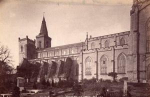 Scotland Fife Dunfermline Abbey old James Valentine Photo 1880