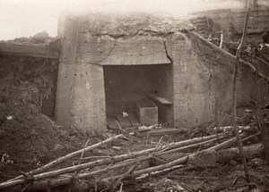 Belgium Yser WWI Blockhaus Between Bois 37 & Erissem Caporal Lombart Photo 1917