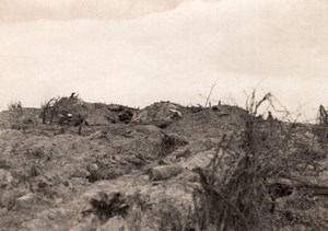 Belgium? WWI Ferme du Tilleul Sergent Dupuy old Photo 1917