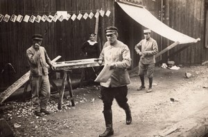 France WWI Dunkerque Photography? Workshop Sailor old Photo 1914-1918