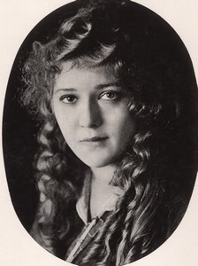 Actress Mary Pickford Portrait old Cinemagazine Promo Photo circa 1920