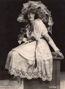 Actress Bebe Daniels Portrait old Cinemagazine Promo Photo circa 1920