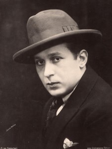 Actor Gabriel de Gravone Portrait old Cinemagazine Promo Photo circa 1920