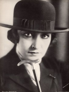 Actress Pauline Frederick Portrait old Cinemagazine Promo Photo circa 1920