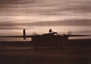 USA Military Aviation Transport Aircraft B-25 Mitchell? Old Photo 1940