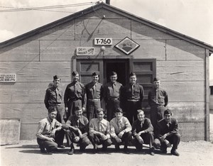 USA Peterson Field 91st Photographic Mapping Squadron Personnel old Photo 1944