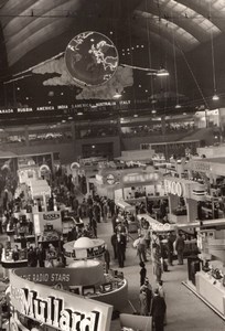 London Olympia British Radio Show General View Mullard Ekco Philips Photo 1937