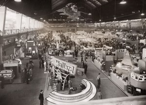 London Olympia British Radio Show General View Mullard Bush Tannoy Photo 1937