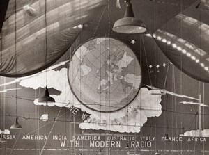 London Olympia British Radio Show Huge Display by Edward Jarratt old Photo 1937